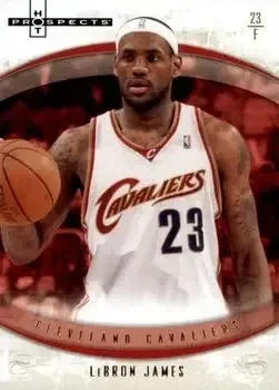 2007-08 Fleer Hot Prospects #5 LeBron James