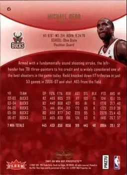 Back of Michael Redd