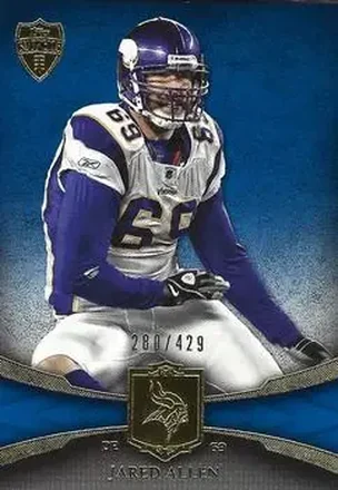 2011 Topps Supreme #59 - Jared Allen - Minnesota Vikings