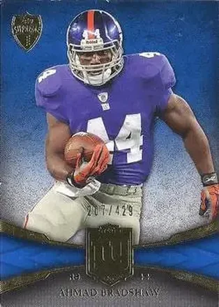 2011 Topps Supreme #72 - Ahmad Bradshaw - New York Giants