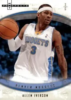 2007-08 Fleer Hot Prospects #8 Allen Iverson