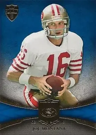 2011 Topps Supreme #100 - Joe Montana - San Francisco 49ers
