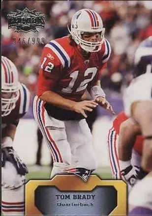 2011 Topps Triple Threads #1 - Tom Brady - New England Patriots