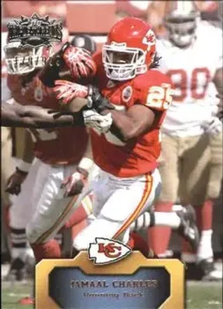 2011 Topps Triple Threads #3 - Jamaal Charles - Kansas City Chiefs