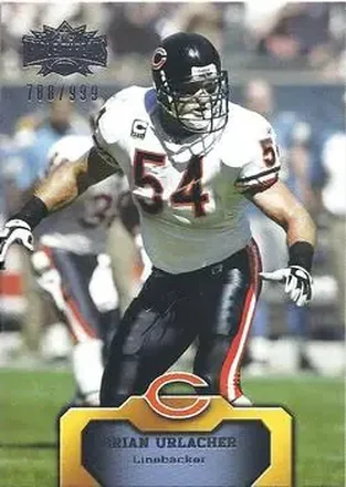 2011 Topps Triple Threads #4 - Brian Urlacher - Chicago Bears