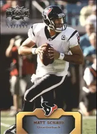 2011 Topps Triple Threads #5 - Matt Schaub - Houston Texans