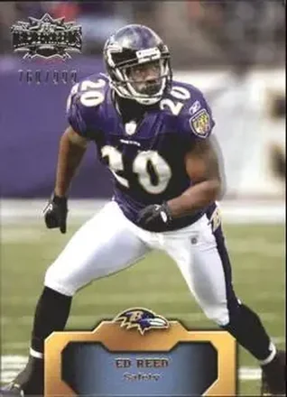 2011 Topps Triple Threads #6 - Ed Reed - Baltimore Ravens