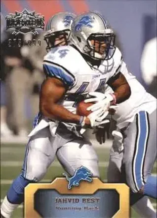 2011 Topps Triple Threads #9 - Jahvid Best - Detroit Lions