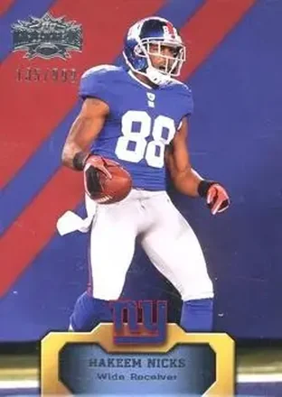 2011 Topps Triple Threads #13 - Hakeem Nicks - New York Giants
