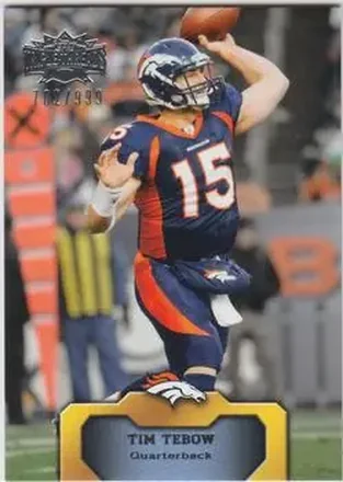 2011 Topps Triple Threads #26 - Tim Tebow - Denver Broncos