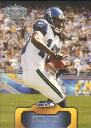 2011 Topps Triple Threads #33 - Sidney Rice - Seattle Seahawks