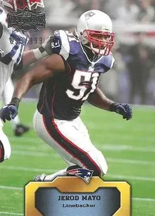 2011 Topps Triple Threads #44 - Jerod Mayo - New England Patriots
