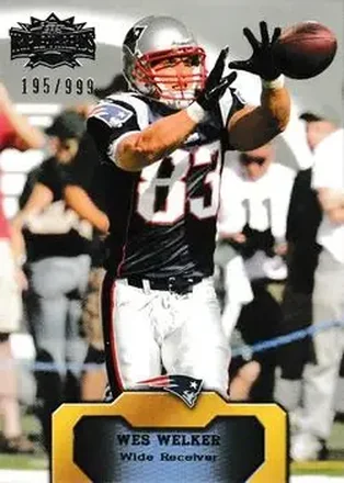 2011 Topps Triple Threads #47 - Wes Welker - New England Patriots