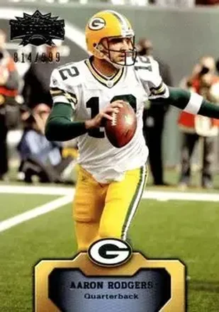 2011 Topps Triple Threads #50 - Aaron Rodgers - Green Bay Packers