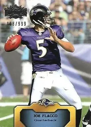 2011 Topps Triple Threads #61 - Joe Flacco - Baltimore Ravens