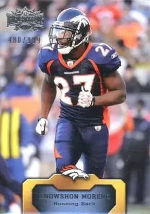 2011 Topps Triple Threads #69 - Knowshon Moreno - Denver Broncos