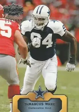 2011 Topps Triple Threads #73 - DeMarcus Ware - Dallas Cowboys