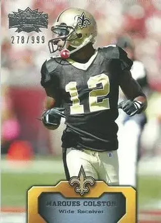 2011 Topps Triple Threads #78 - Marques Colston - New Orleans Saints