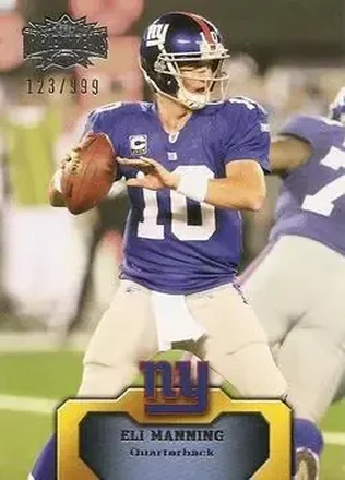 2011 Topps Triple Threads #85 - Eli Manning - New York Giants