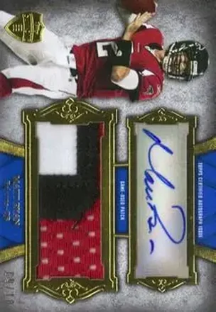 2011 Topps Supreme - Autographed Jumbo Relics #SAJR-MR - Matt Ryan - Atlanta Falcons