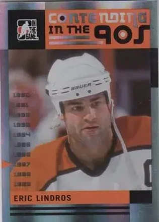 2011-12 In The Game Broad Street Boys #59 - Eric Lindros - Philadelphia Flyers