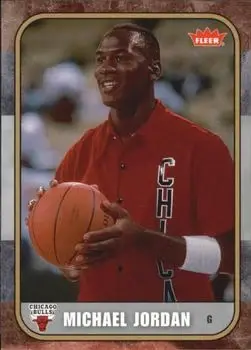 2007-08 Fleer Michael Jordan Box Set #5 Michael Jordan