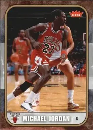 2007-08 Fleer Michael Jordan Box Set #6 Michael Jordan