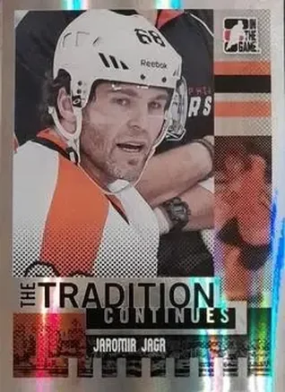 2011-12 In The Game Broad Street Boys #93 - Jaromir Jagr - Philadelphia Flyers