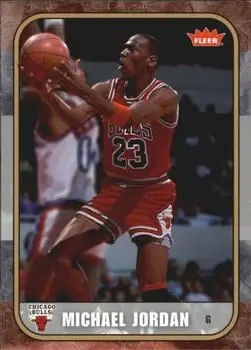 2007-08 Fleer Michael Jordan Box Set #8 Michael Jordan