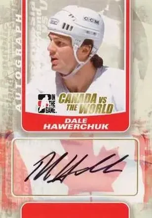 2011-12 In The Game Canada vs. The World #A-DHA - Dale Hawerchuk - Canada