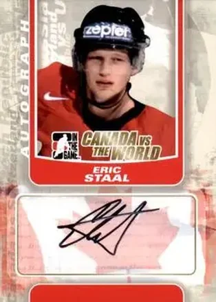 2011-12 In The Game Canada vs. The World #A-ES - Eric Staal - Canada