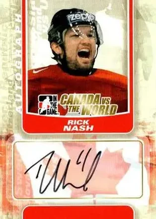 2011-12 In The Game Canada vs. The World #A-RN - Rick Nash - Canada