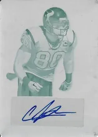 2011 Topps Supreme - Autographs Printing Plates Cyan #SA-AJ - Andre Johnson - Houston Texans