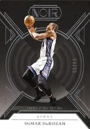 2024-25 Panini Noir #14 - DeMar DeRozan - Sacramento Kings 2024-25 Panini Noir #14 - DeMar DeRozan - Sacramento Kings