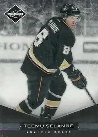 2011-12 Panini Limited #58 - Teemu Selanne - Anaheim Ducks