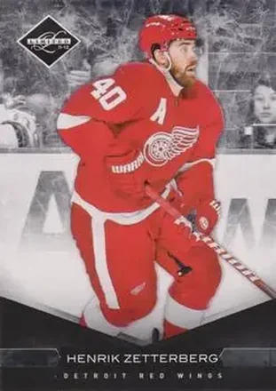 2011-12 Panini Limited #59 - Henrik Zetterberg - Detroit Red Wings