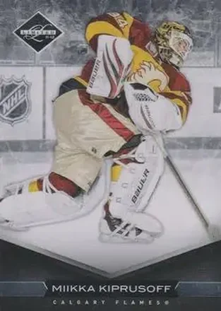 2011-12 Panini Limited #179 - Miikka Kiprusoff - Calgary Flames