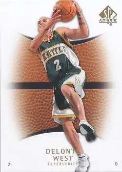 2007-08 SP Authentic #5 Delonte West