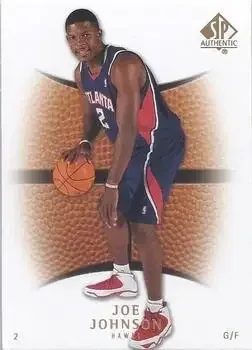 2007-08 SP Authentic #8 Joe Johnson
