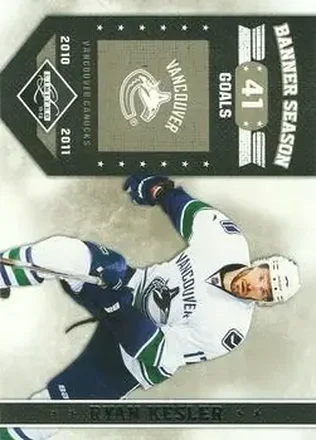 2011-12 Panini Limited - Banner Season #4 - Ryan Kesler - Vancouver Canucks
