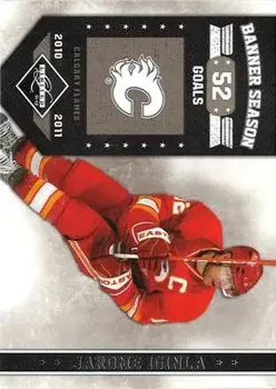 2011-12 Panini Limited - Banner Season #21 - Jarome Iginla - Calgary Flames