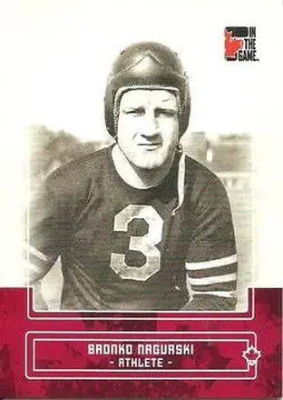 2011 In The Game Canadiana #10 - Bronko Nagurski