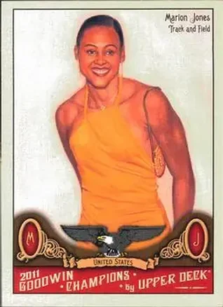 2011 Upper Deck Goodwin Champions #3 - Marion Jones