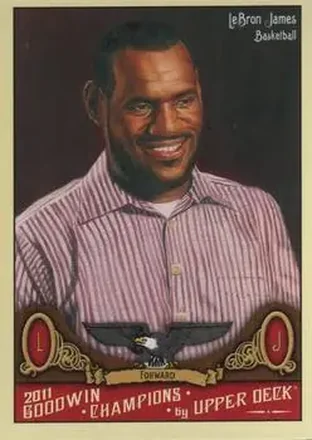2011 Upper Deck Goodwin Champions #6 - LeBron James