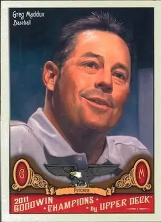 2011 Upper Deck Goodwin Champions #11 - Greg Maddux