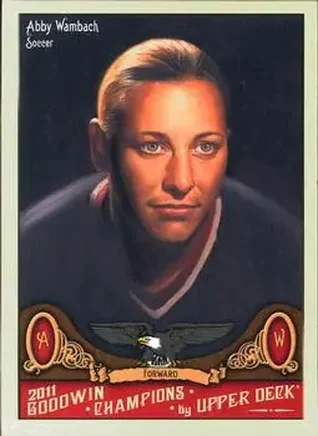 2011 Upper Deck Goodwin Champions #14 - Abby Wambach