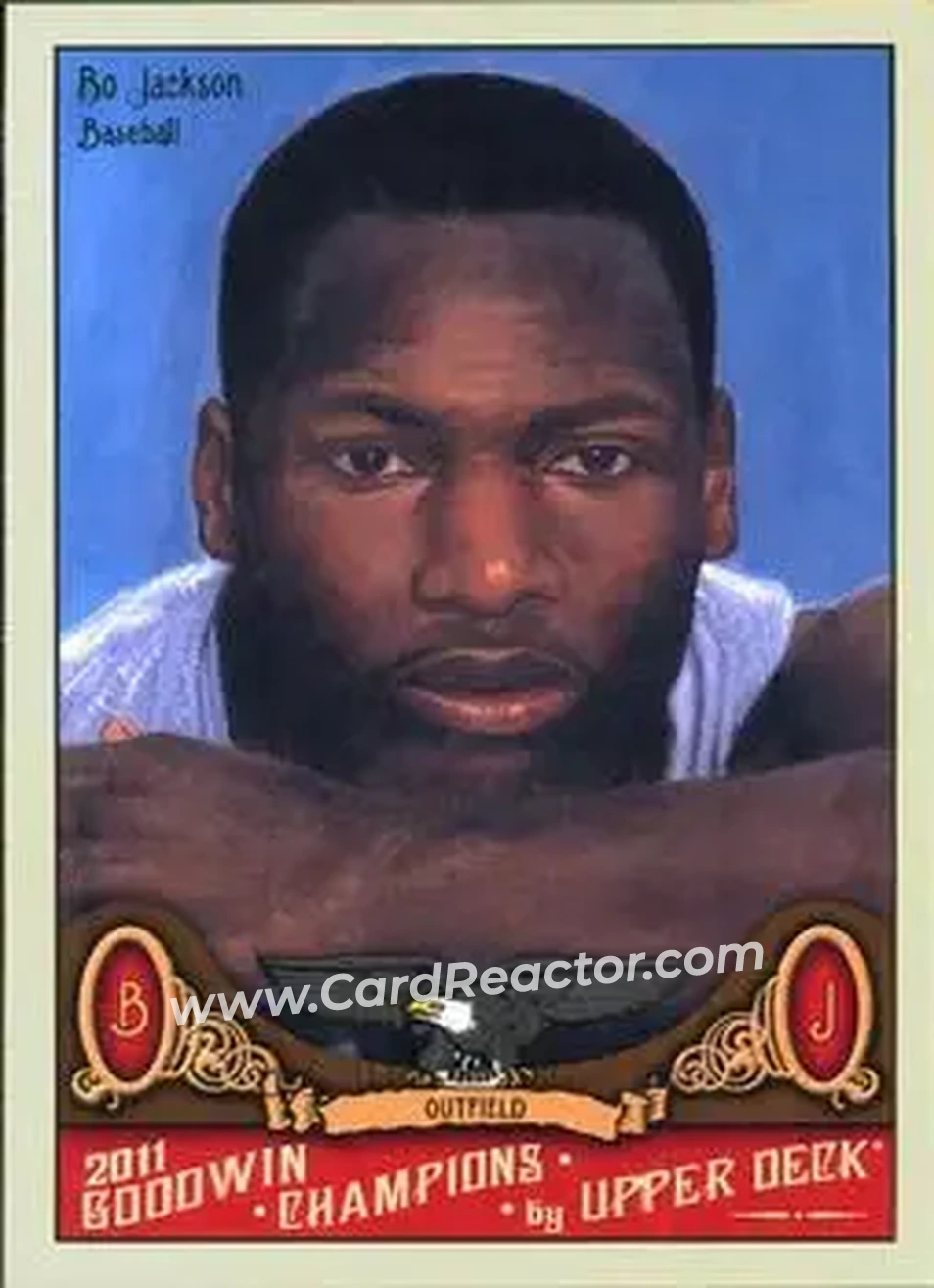 2011 Upper Deck Goodwin Champions #15 - Bo Jackson - Front