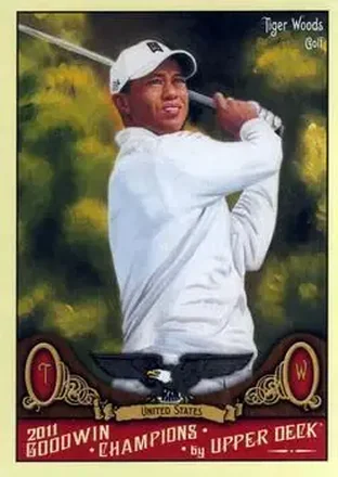2011 Upper Deck Goodwin Champions #21 - Tiger Woods