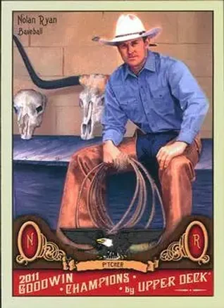 2011 Upper Deck Goodwin Champions #38 - Nolan Ryan