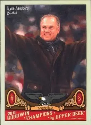 2011 Upper Deck Goodwin Champions #46 - Ryne Sandberg